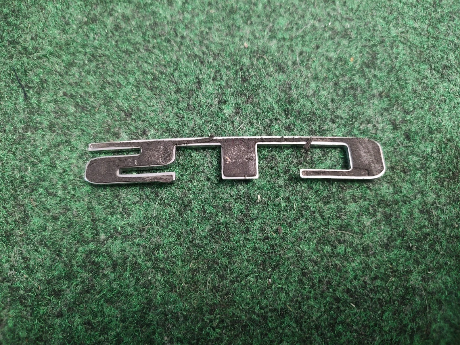 Cadillac CTS Satin Rear Trunk Emblem Badge Logo Nameplate Name Plate OEM 1S3