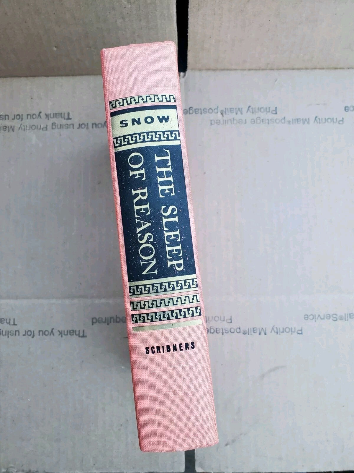The Sleep of Reason by C.P. Snow 1968 Hardcover B2