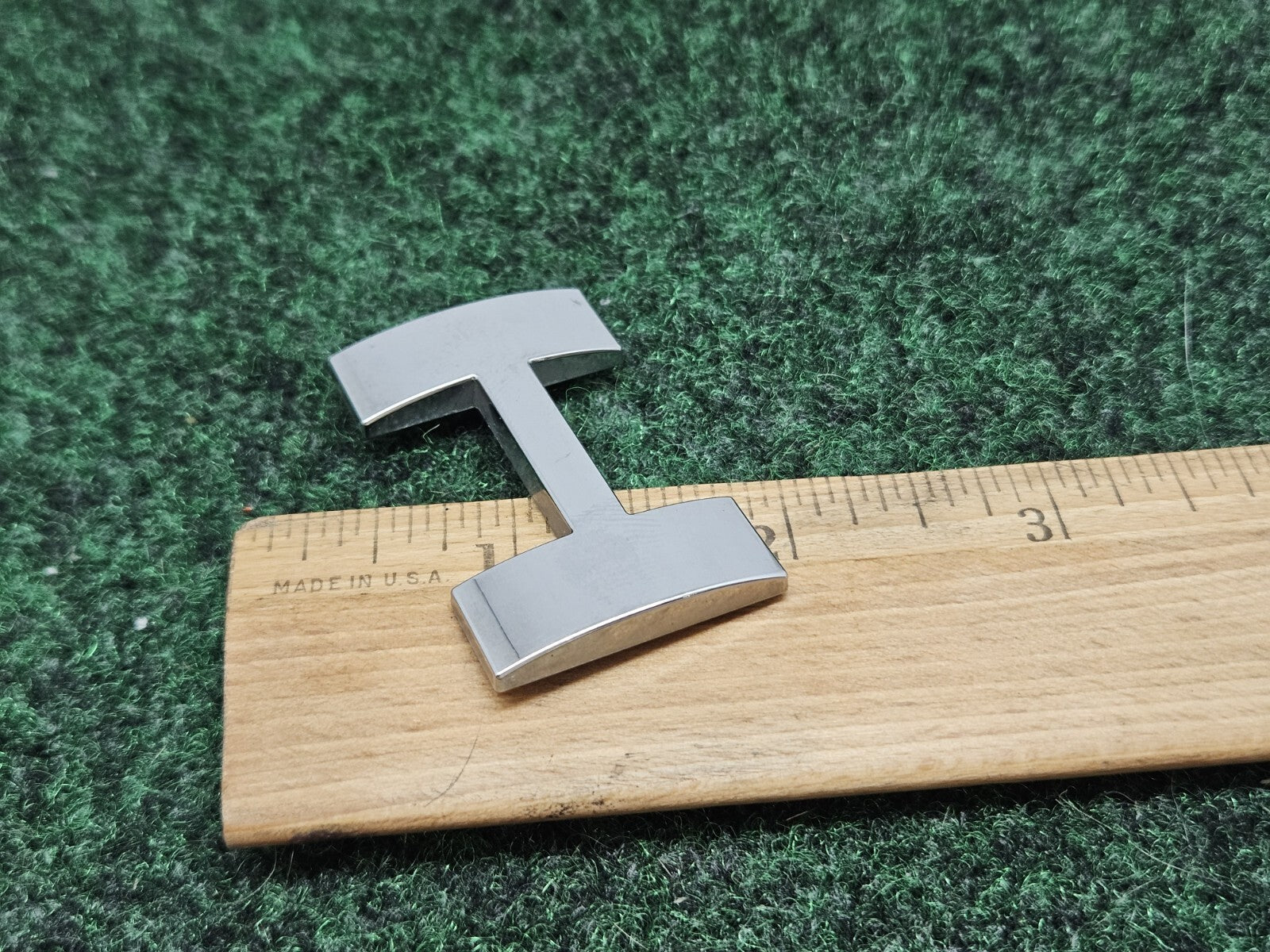 OEM "H" Chrome Individual Letter Lettering Emblem Badge Logo Nameplate 3D 7S8