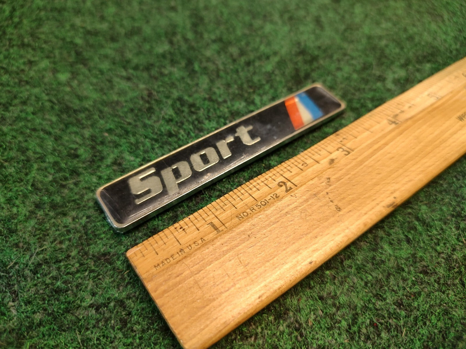 Metal SPORT EDITION Logo Emblem Badge Decal Nameplate Trim 1S7