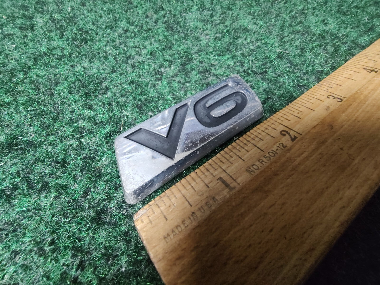Honda V6 Emblem Logo Badge Symbol Rear Tailgate Trunk 1S2