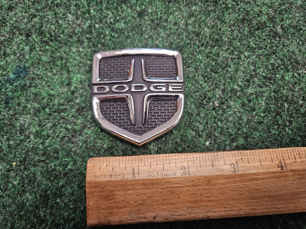 Dodge Grille Emblem Logo Badge OEM Name Plate Name 5M7