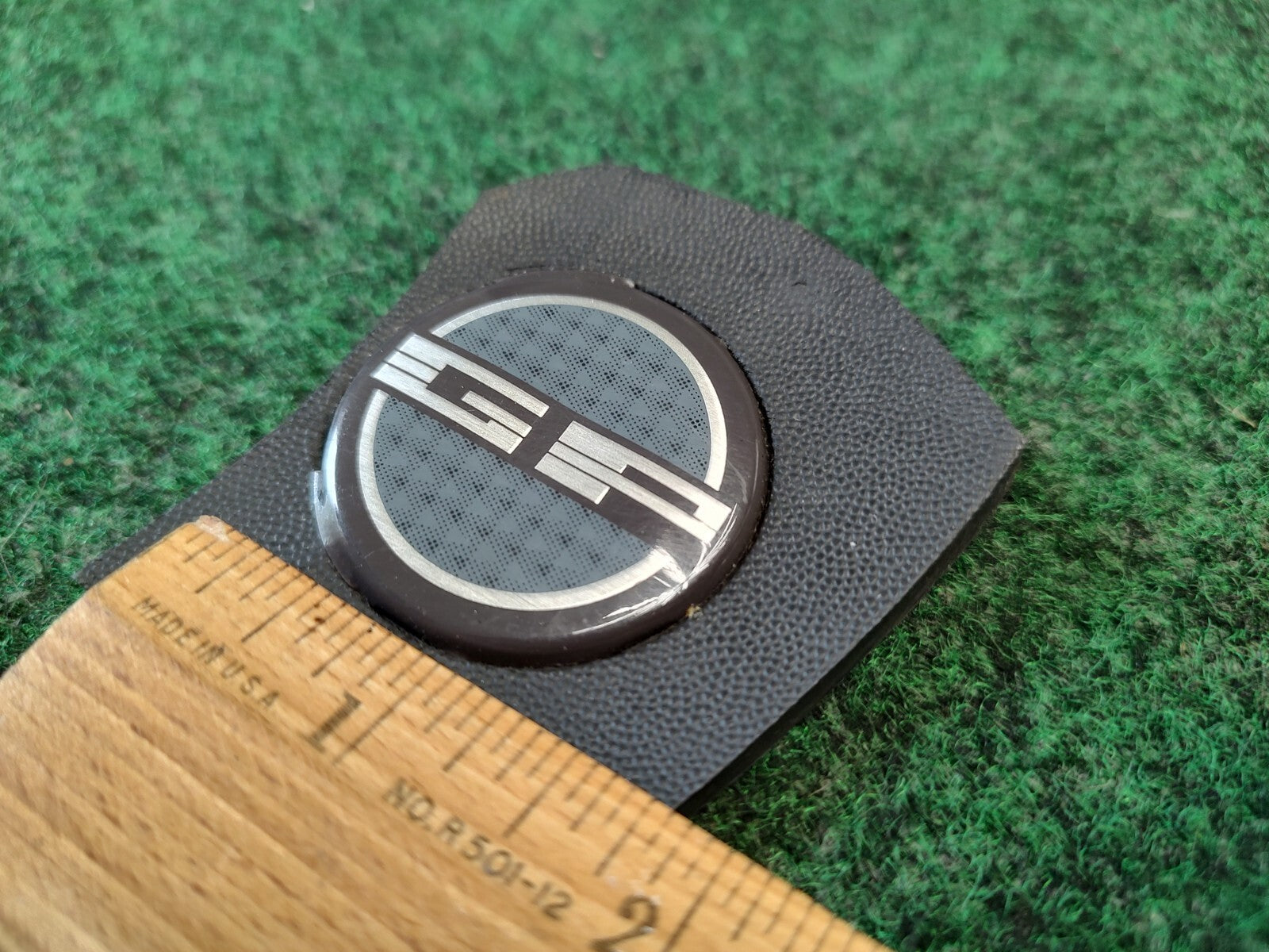 Pontiac OEM Grand Prix Horn Button Steering Wheel Emblem Badge Logo Name 4S7