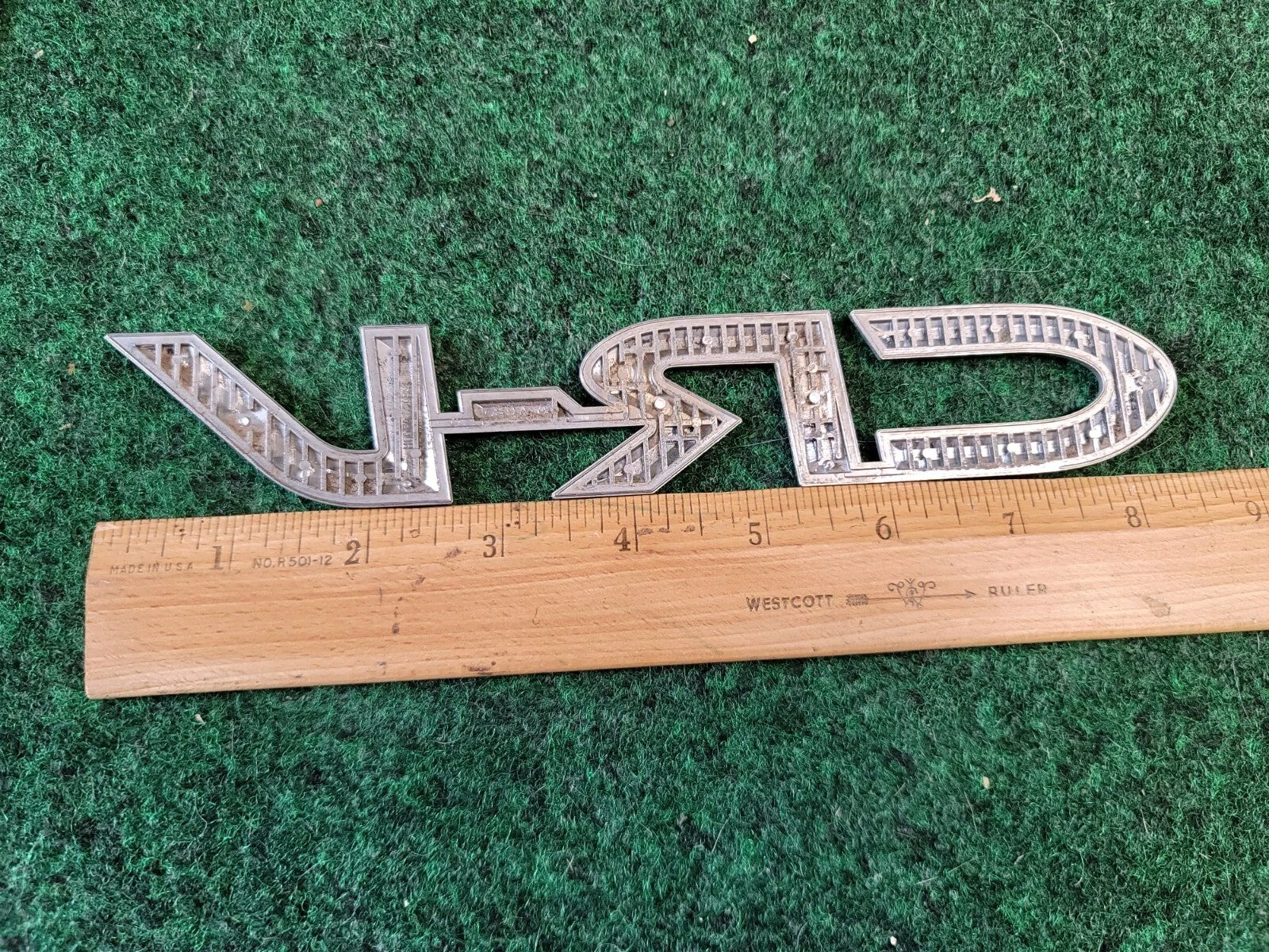 2002-2006 Honda CR-V Emblem Logo Letters Badge Trunk Gate Rear Chrome OEM 1M2