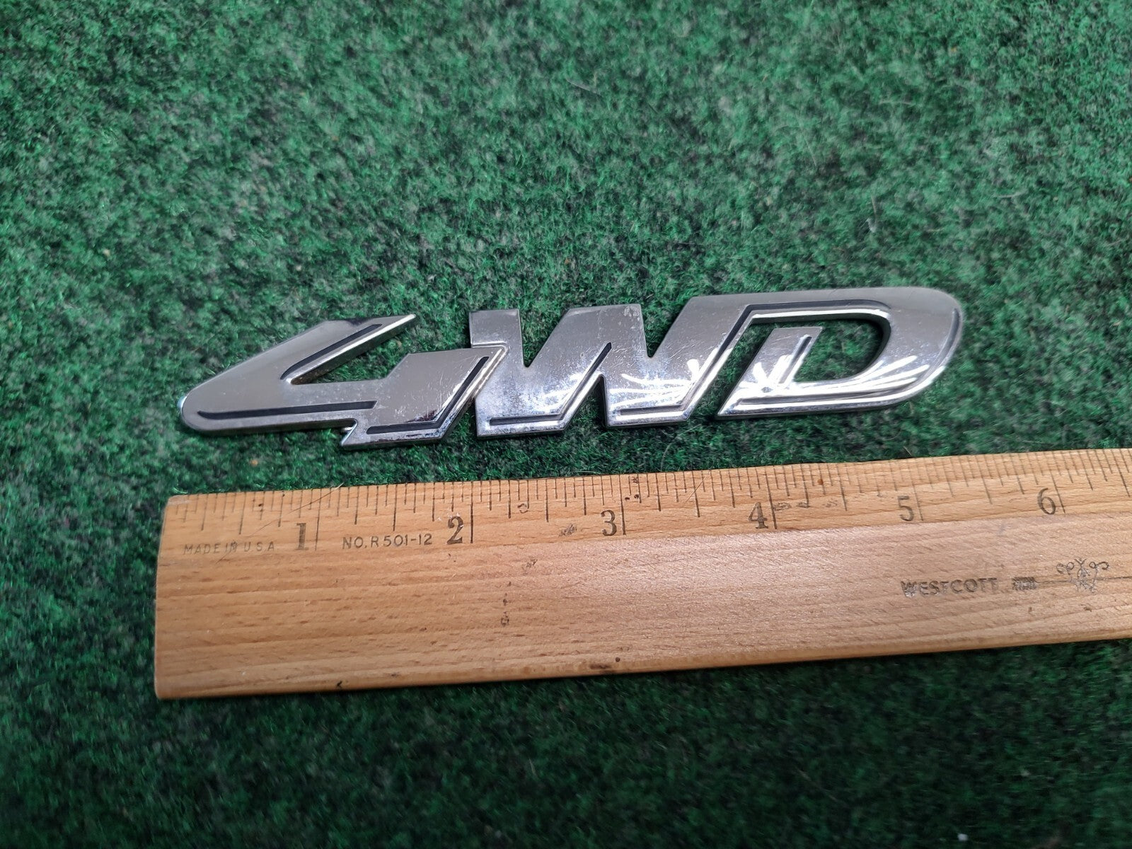 2008-2012 Ford Escape 4WD Emblem 8L84-7843156-DA OEM Badge 4S4