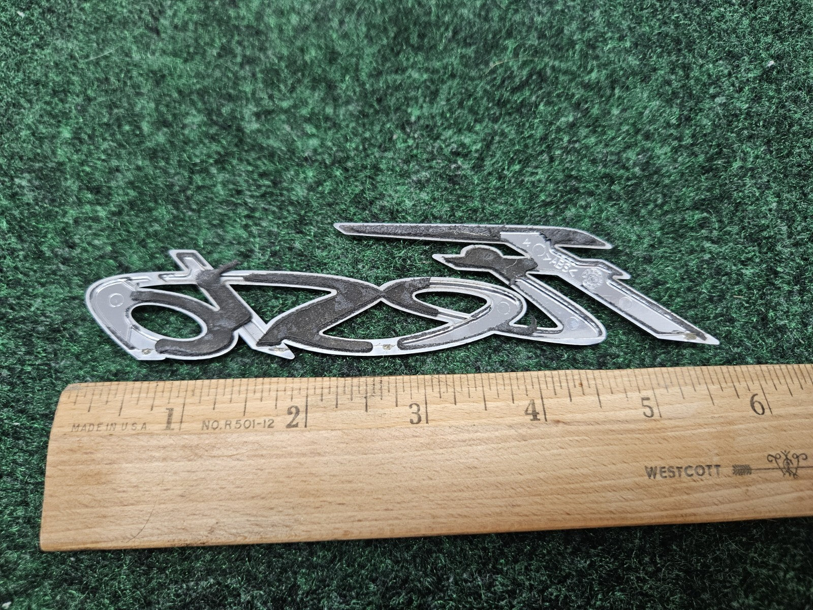 2011 - 2019 FORD FIESTA REAR CHROME EMBLEM LOGO BADGE LETTERS SYMBOL OEM GL1