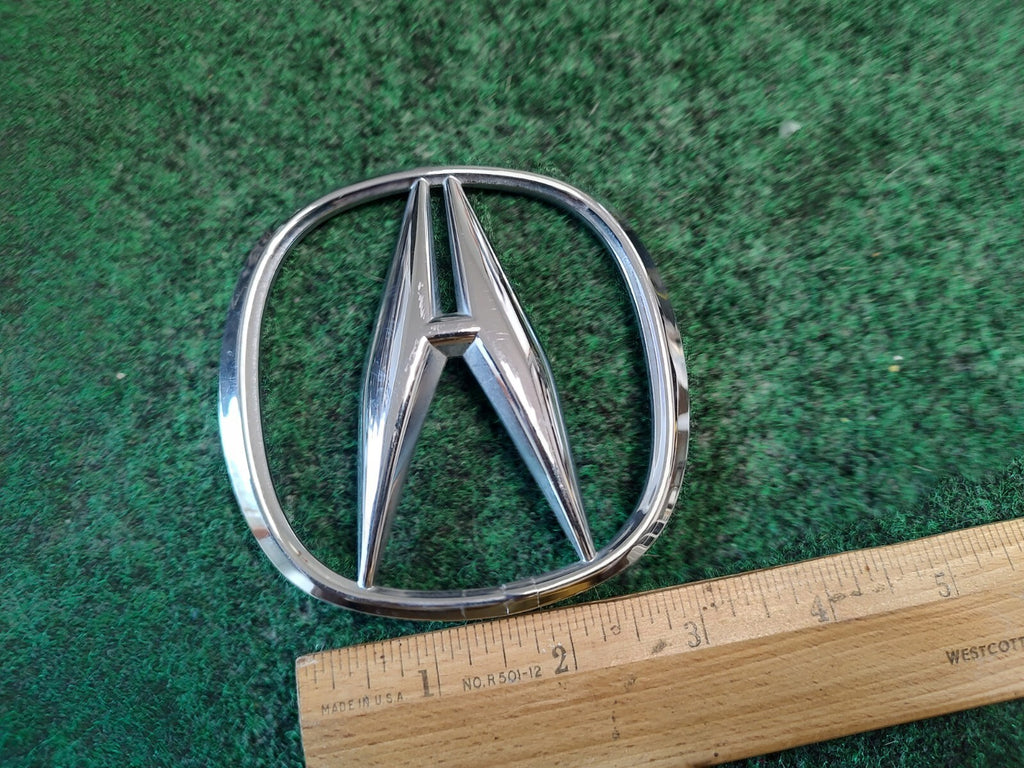 2007-2013 ACURA REAR GATE EMBLEM BADGE Logo 75701-STX-A100 CHROME 4S1