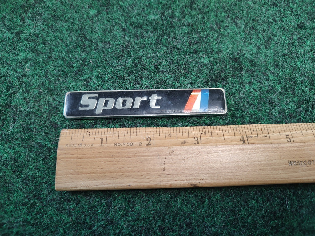 Metal SPORT EDITION Logo Emblem Badge Decal Nameplate Trim 1S7