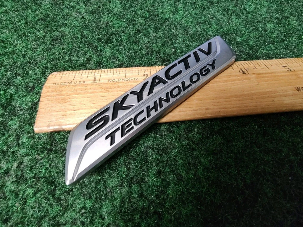Mazda SkyActiv Technology Emblem Name Plate Nameplate Badge Logo 7S1