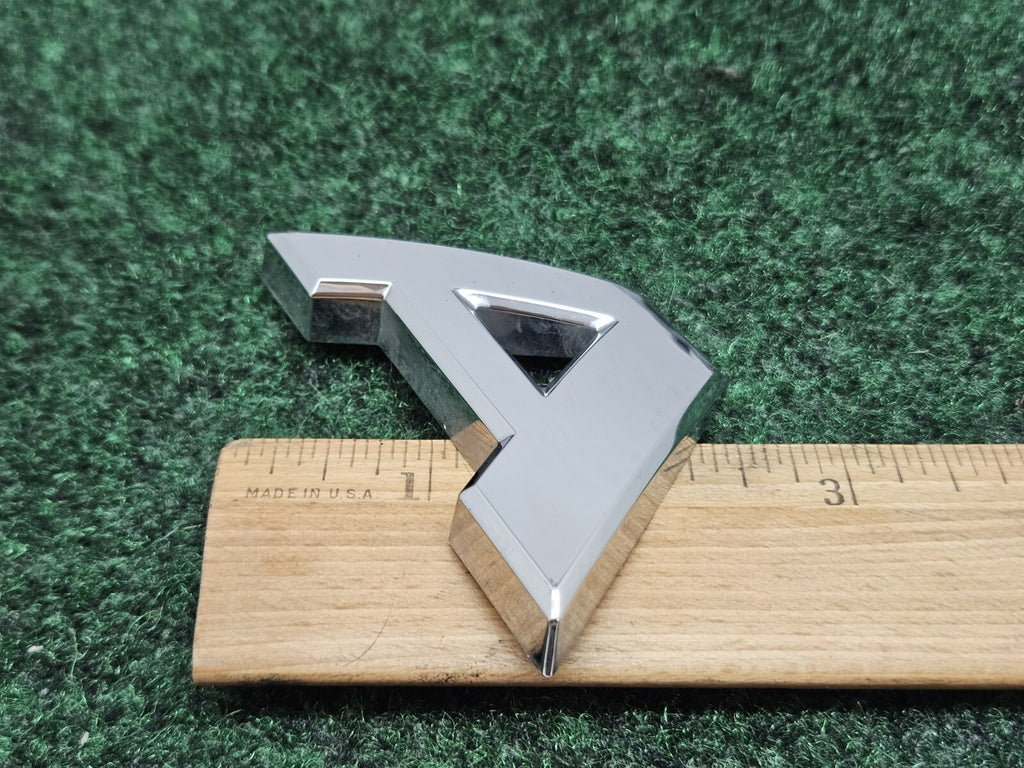 OEM "A" 3D Chrome Individual Letter Lettering Emblem Badge A Logo Nameplate 2S2