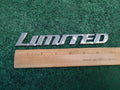 TOYOTA LIMITED CHROME SIDE EMBLEM LOGO BADGE SIGN SYMBOL NAME Scratches OEM 4S4
