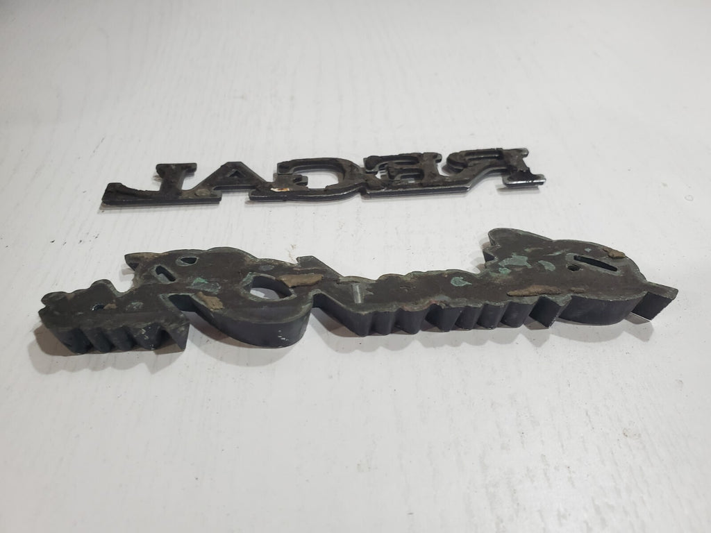 Buick + OEM Grand Prix Script Emblem Vintage Badge Logo Nameplate Name Plate 6L3