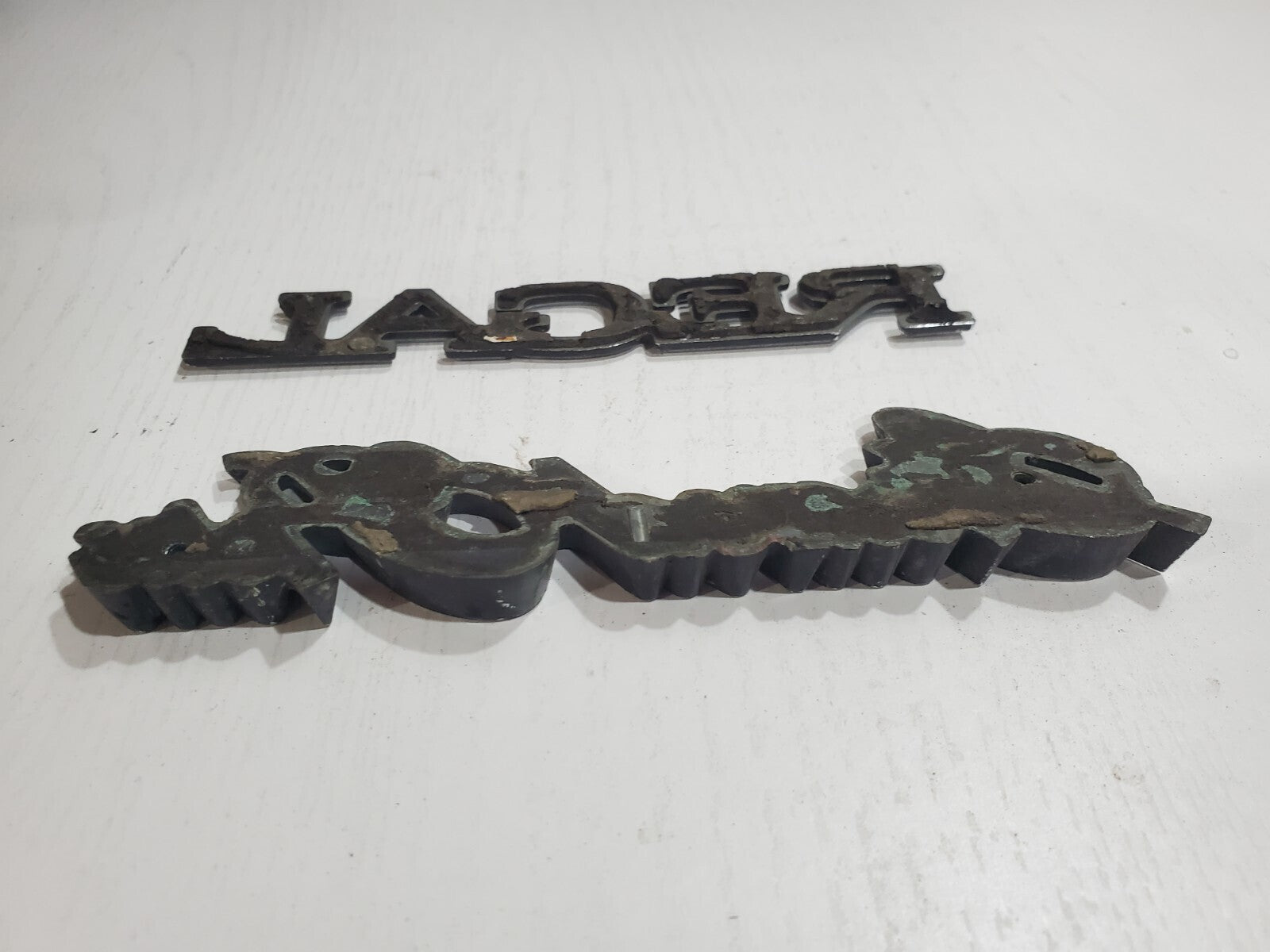 Buick + OEM Grand Prix Script Emblem Vintage Badge Logo Nameplate Name Plate 6L3