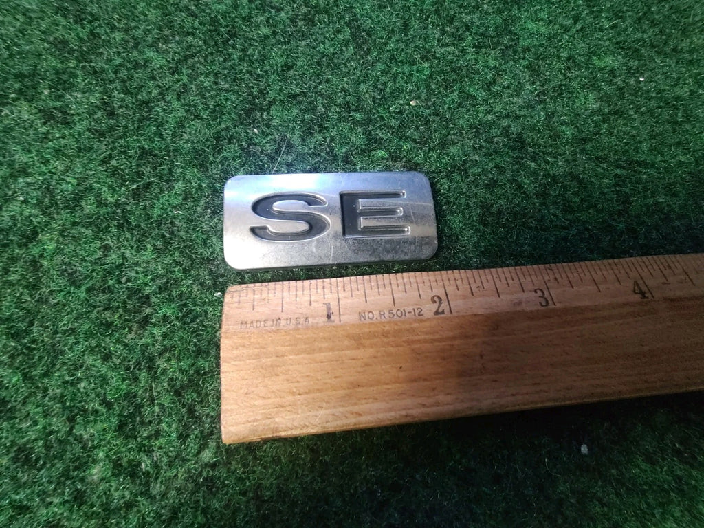 Ford SE Chrome & Black Plastic 2" Emblem Badge Logo Nameplate Name Plate OEM 4S3