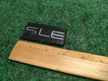 GMC SIERRA CHEVY SILVERADO TRUCK SLE EMBLEM LOGO BADGE SIGN SYMBOL USED 3S8