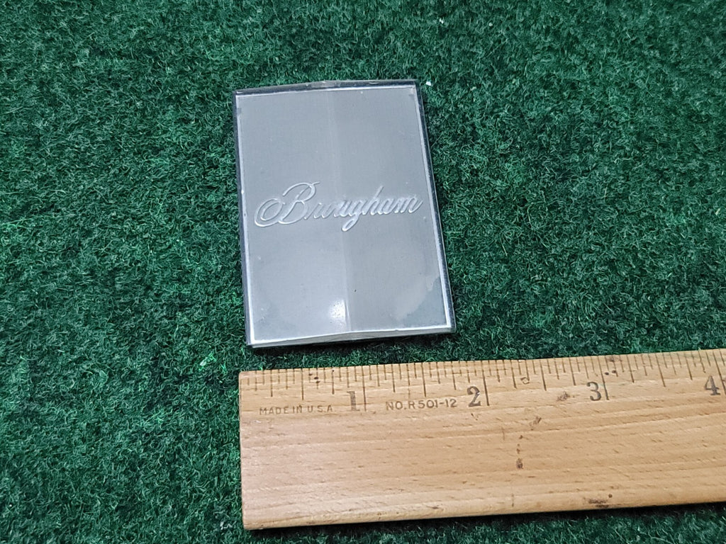 OEM Original Oldsmibile Brougham  Emblem Badge Decal Logo 1M1