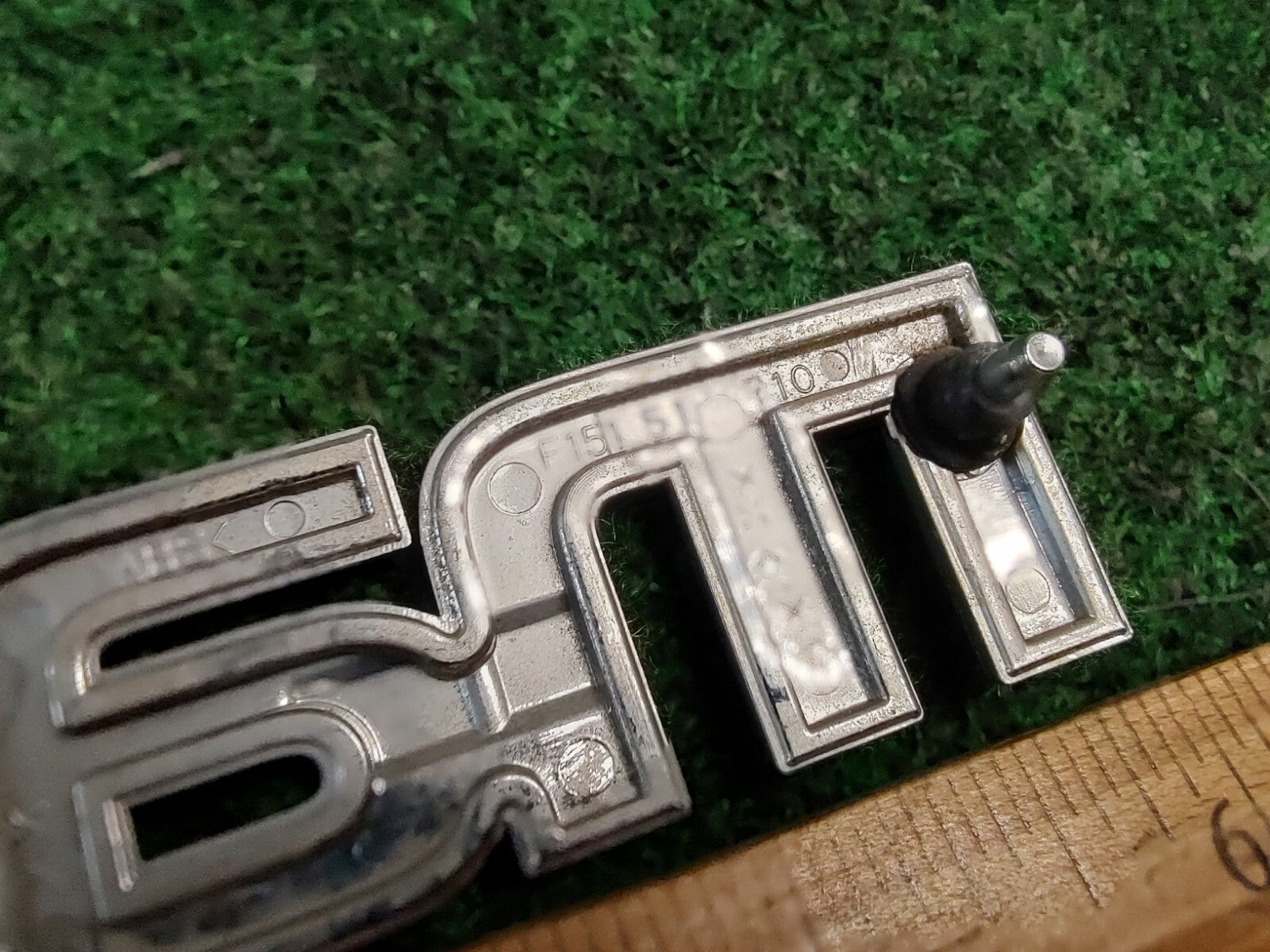 2004-2011 Mazda RX-8 Rear Trunk Lid Chrome Emblem Nameplate OEM F15151710B 3S2