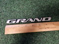 OEM Pontiac Grand Prix GT Emblem "GRAND" PRIX GT Badge Logo 2004–2008 Silver 5L9