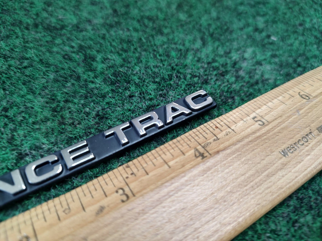FORD LINCOLN MERCURY ADVANCE TRAC REAR EMBLEM LOGO SIGN OEM USED 4S1