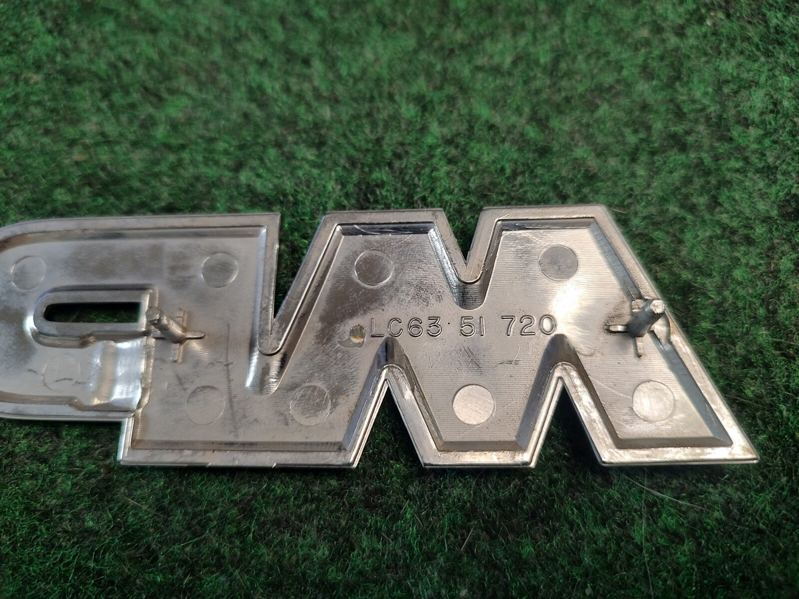 2000-2006 Mazda 'MPV' Rear Trunk Liftgate Chrome Emblem OEM LC63-51-720 1S7