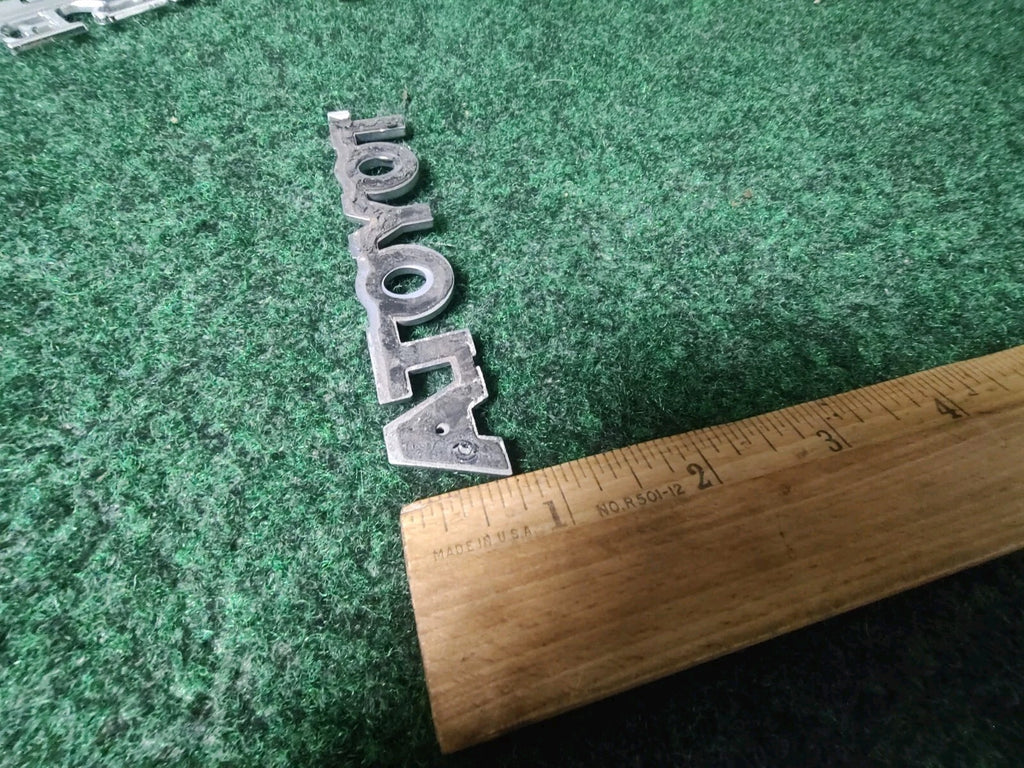 Toyota Rear Trunk Lid Emblem About 4.25'' Chrome OEM 4L7
