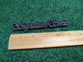 98 99 00 01 02 LINCOLN TOWN CAR SIGNATURE SERIES SIDE EMBLEM LOGO BADGE 4S2