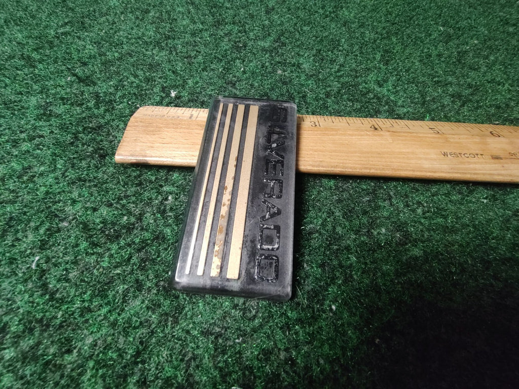 1990s SILVERADO Plastic Roof Panel Emblem OEM NAME PLATE 7S3