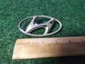 Hyundai Emblem Logo Symbol Badge Chrome OEM Nameplate Name Plate 3.75" 7S3
