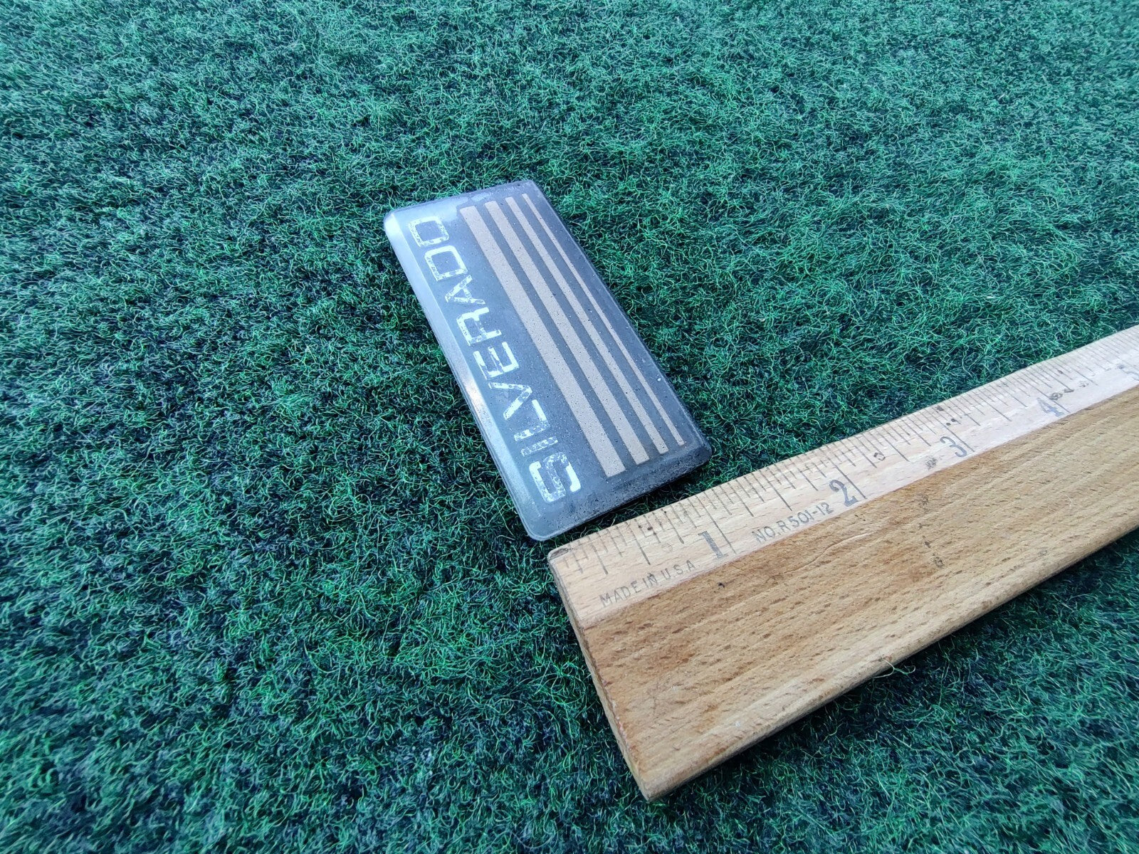 1990s SILVERADO Plastic Roof Panel Emblem OEM NAME PLATE 10L4