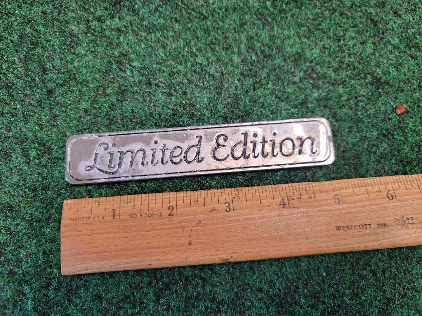 Limited Edition Chrome Metal 5inch Emblem Badge Logo Nameplate Name OEM 2M3