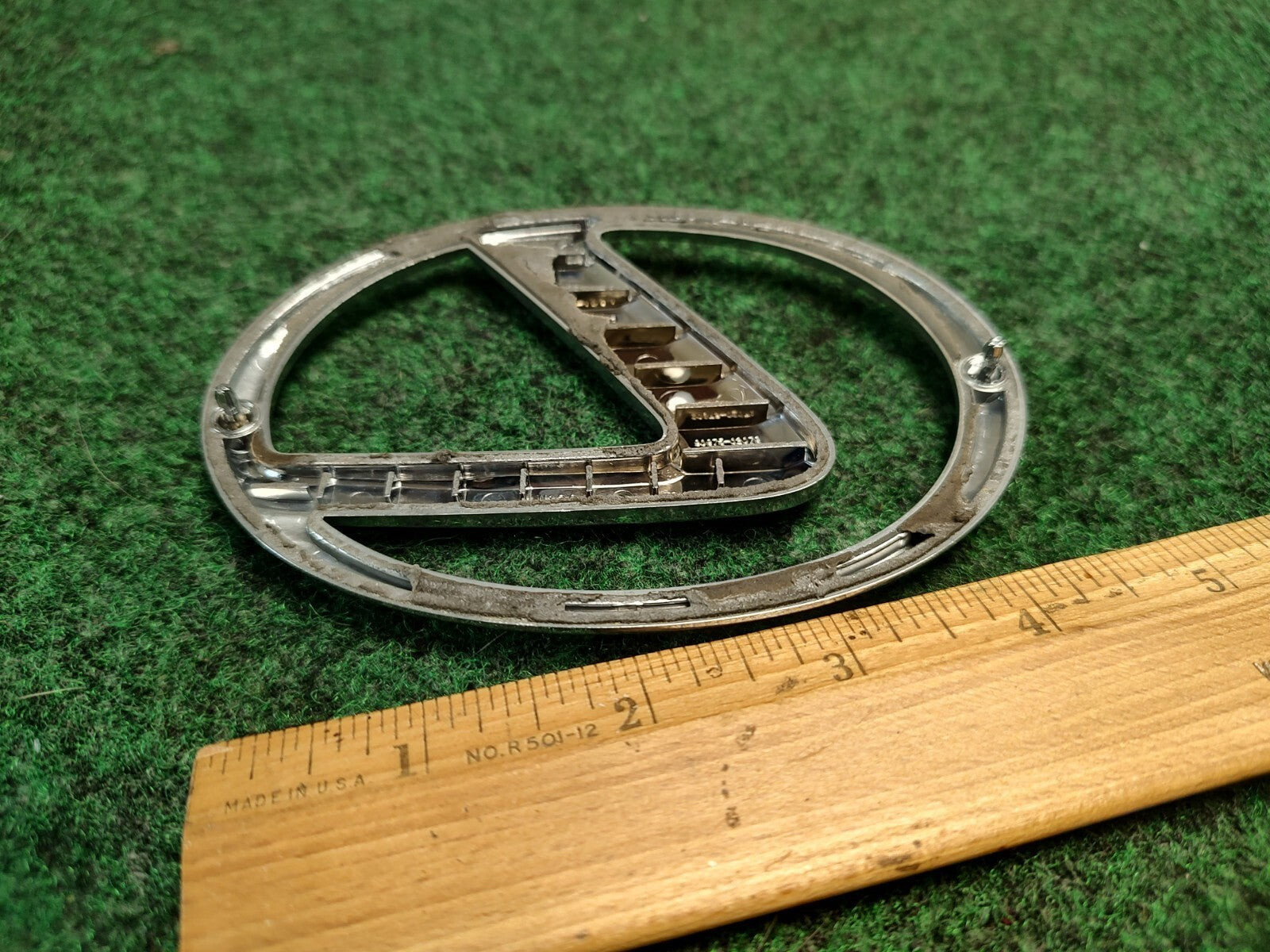 Lexus Rear Emblem Chrome Logo Badge Trunk Lid IS250 IS350 ES350 GS350 RX350 2S3