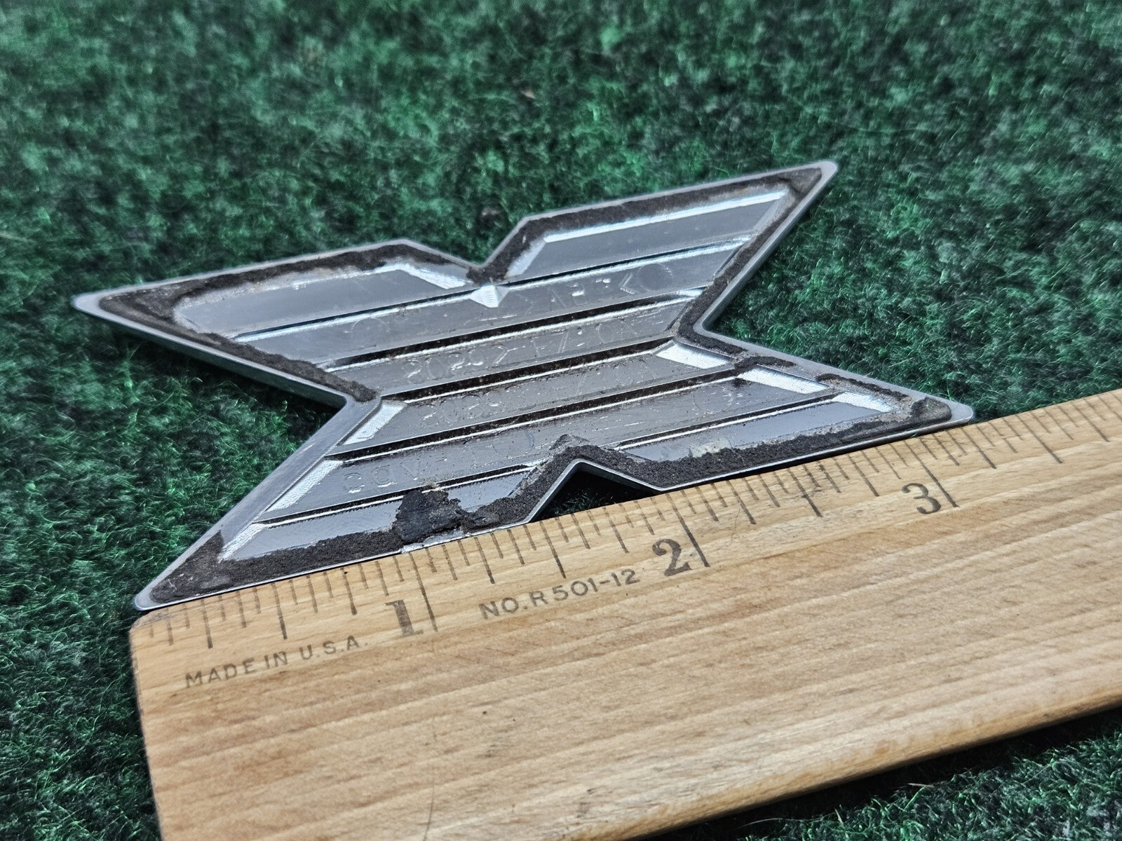 16 17 18 Nissan Titan XD 4x4 Tailgate Emblem Letter X - LETTER X ONLY 7S8
