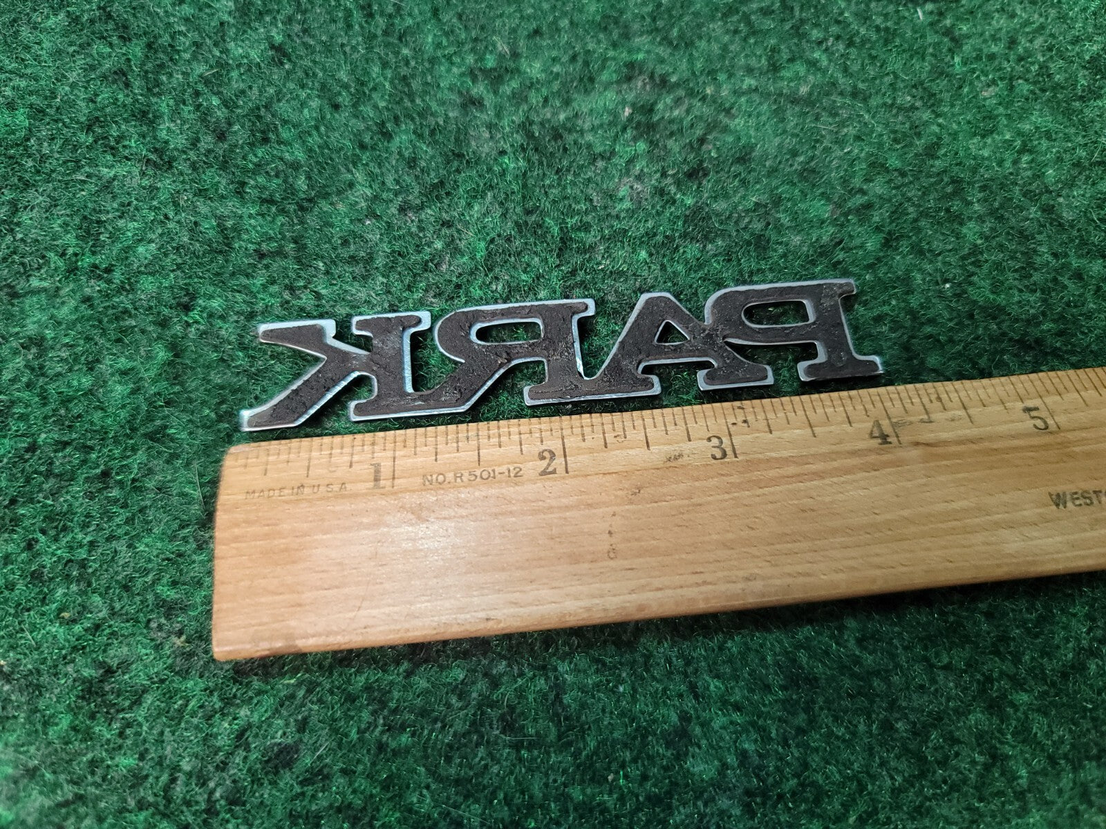 1998-2004 BUICK "PARK" AVENUE SIDE EMBLEM LOGO BADGE SYMBOL LETTERS OEM 6S9