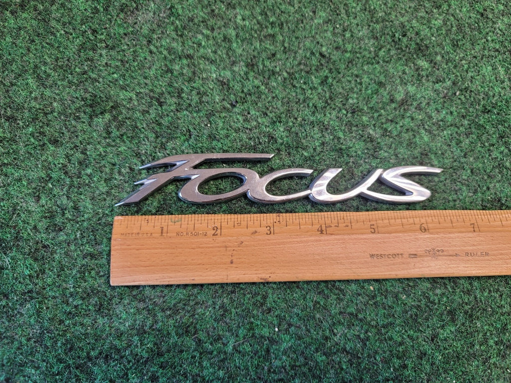 2012-18 Ford Focus Emblem Rear Trunk Chrome Badge Nameplate Logo Letter Name 1M6