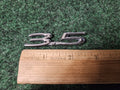 3.5 REAR GATE CHROME EMBLEM Nameplate Name Plate LOGO BADGE OEM 3M3