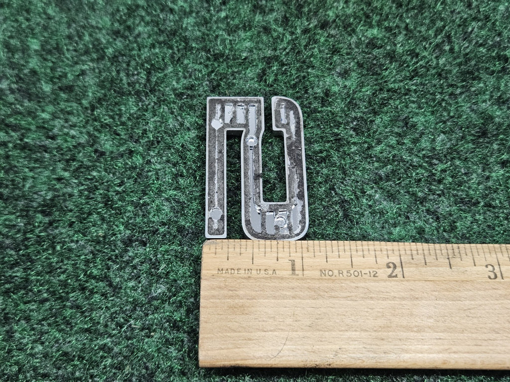 OEM "5" Chrome Individual 3D Number Lettering Emblem Badge Logo Nameplate 2S2