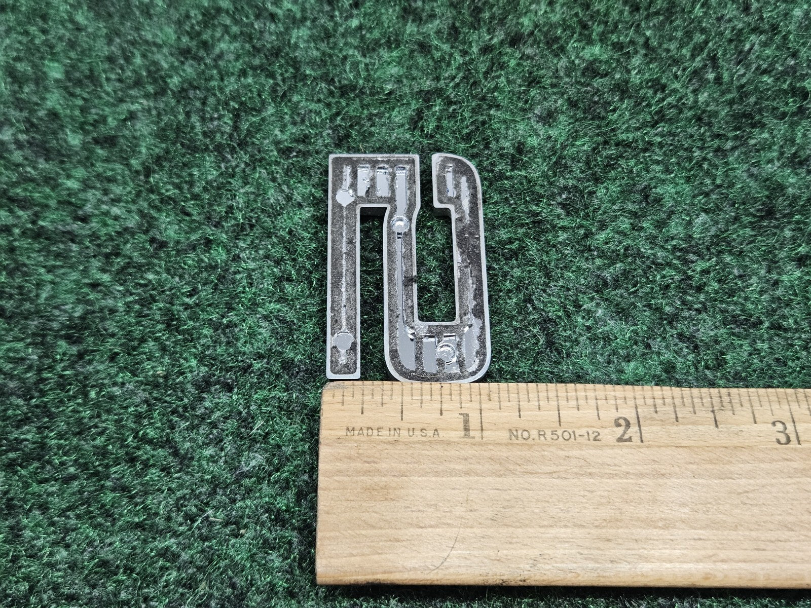 OEM "5" Chrome Individual 3D Number Lettering Emblem Badge Logo Nameplate 2S2