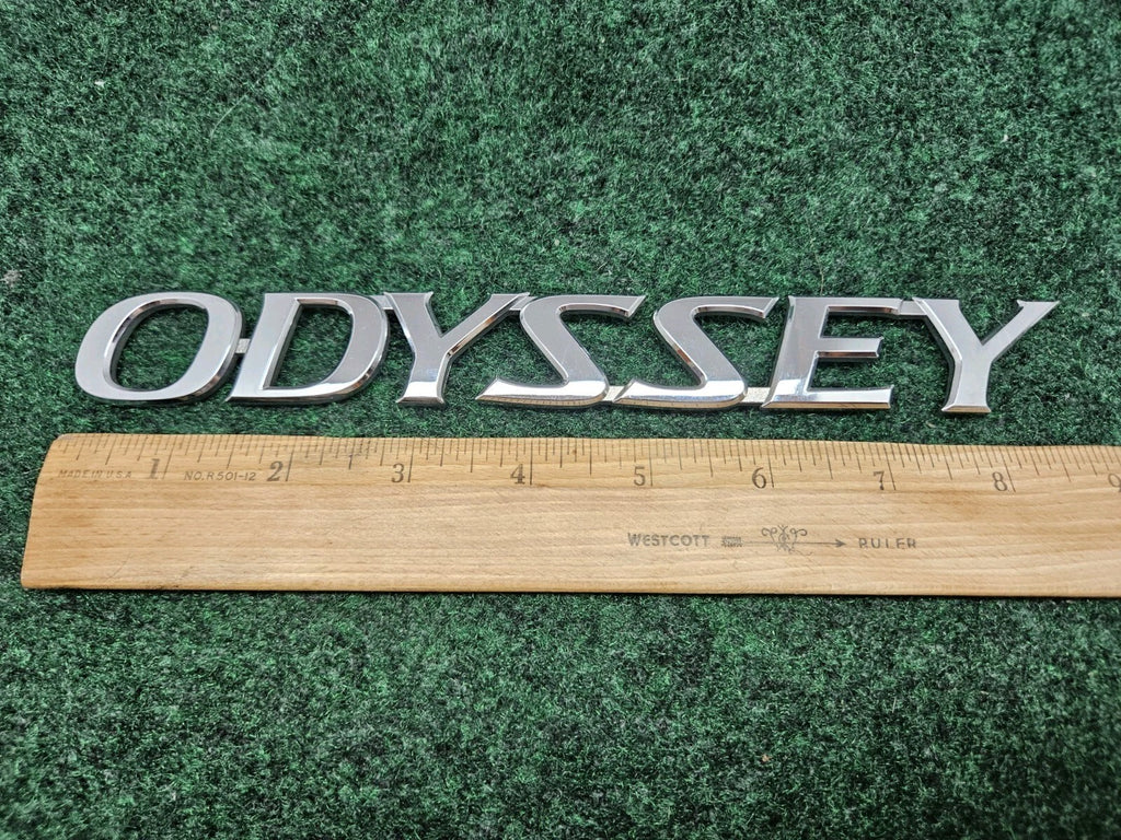 2005-10 HONDA ODYSSEY REAR GATE LID EMBLEM LOGO BADGE SYMBOL CHROME LETTERS GL1