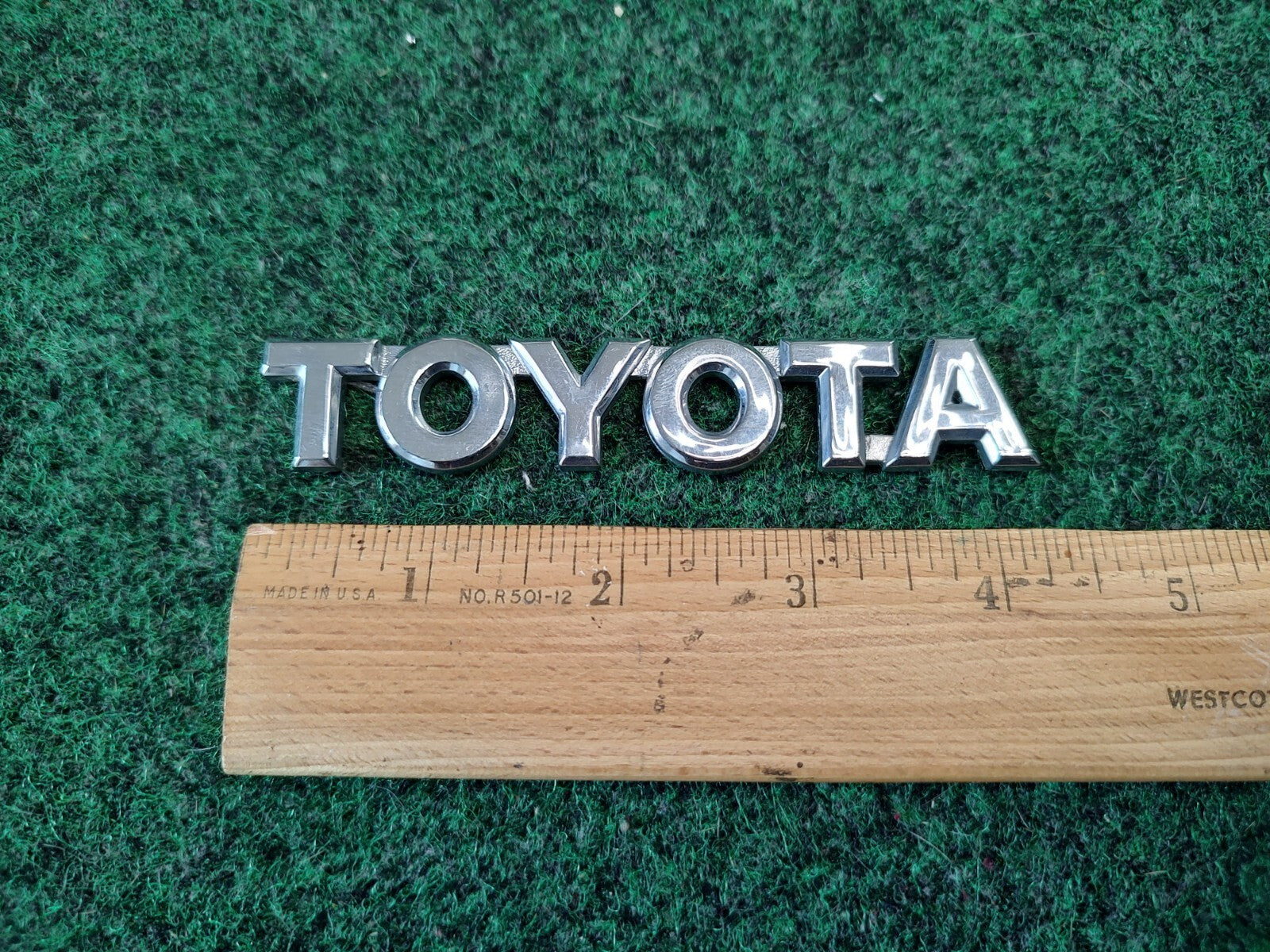 2003-2008 Toyota Matrix Liftgate Emblem Logo OEM 75441-02070 Trunk Rear 1S5