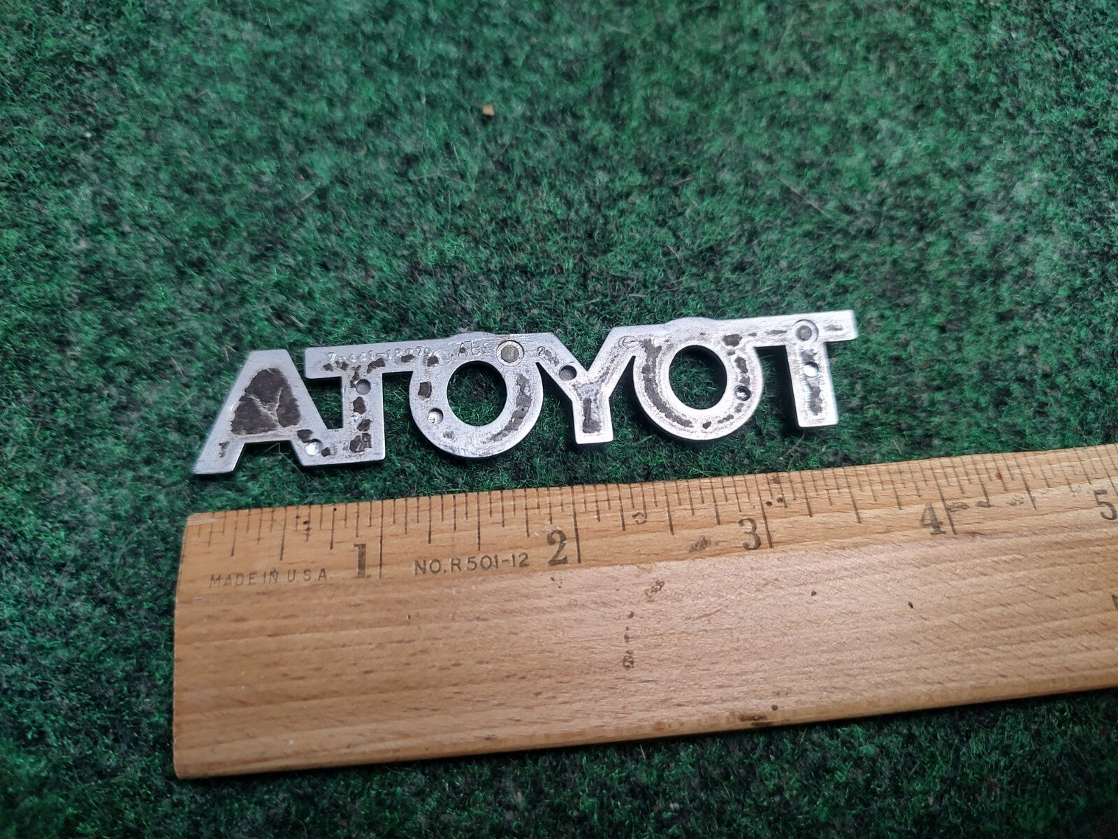 Toyota OEM 1998-2002 Corolla Sedan Rear Trunk Emblem Badge Logo 75441-12770 3S3
