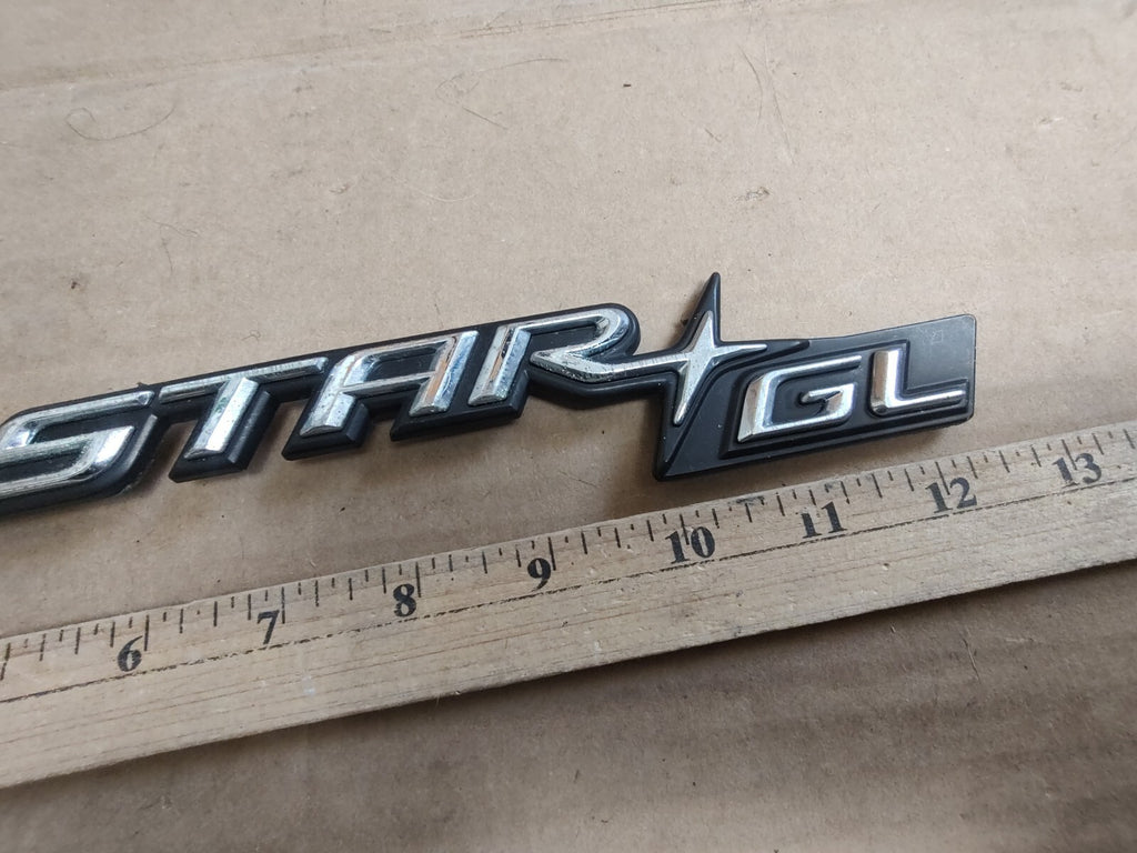 1995 1996 1997 Ford Windstar GL Rear Hatch Emblem Badge Logo F58B-1643156-FA DL1