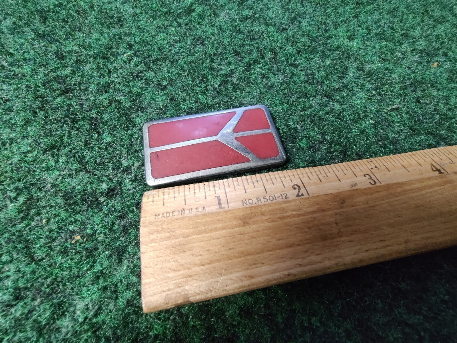Oldsmobile OEM Vintage Emblem Badge Logo Nameplate Name Plate Insignia 4S4