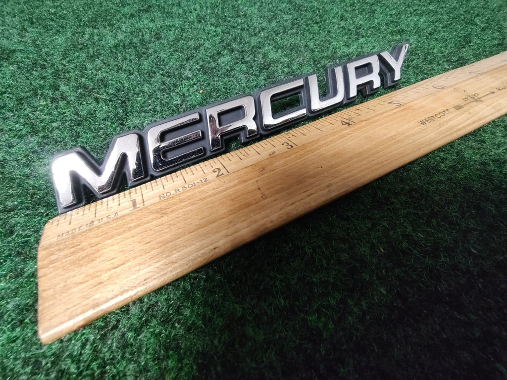 MERCURY REAR GATE LID EMBLEM BADGE SYMBOL LOGO OEM 6S5