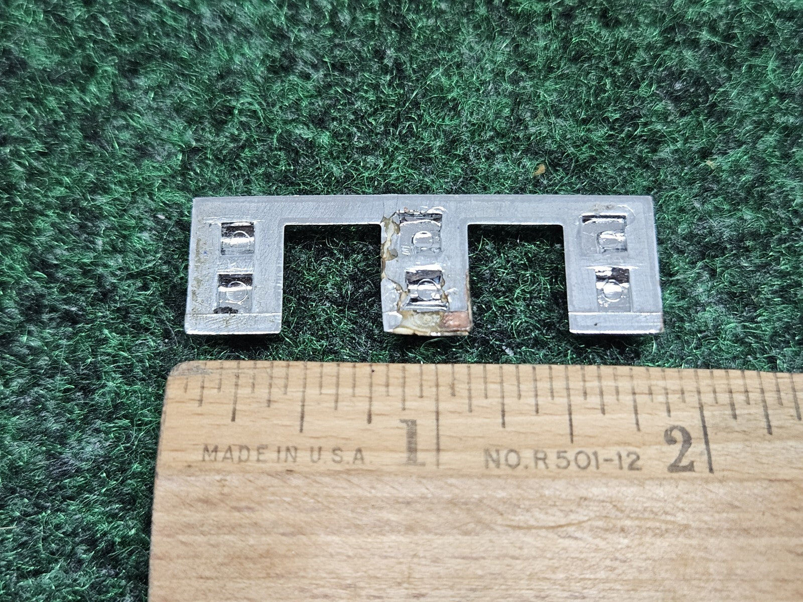 OEM "M" 3D Chrome Individual Letter Emblem Badge Logo Nameplate 7S9