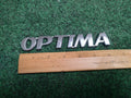 06 07 08-10 KIA OPTIMA REAR TRUNK LID CHROME EMBLEM LOGO BADGE SYMBOL OEM  2S9