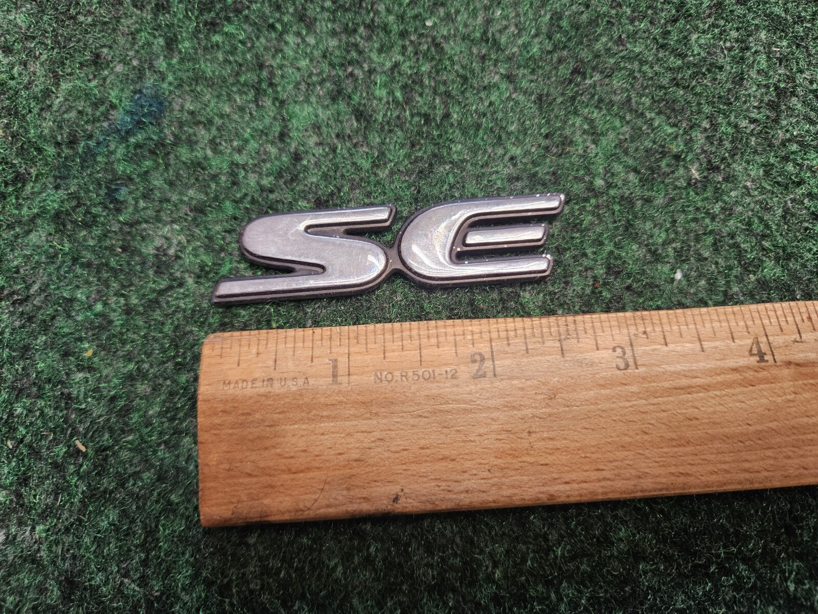 Pontiac OEM SE Chrome 2.75" Emblem Badge Logo Nameplate Name Plate Insignia 5M7