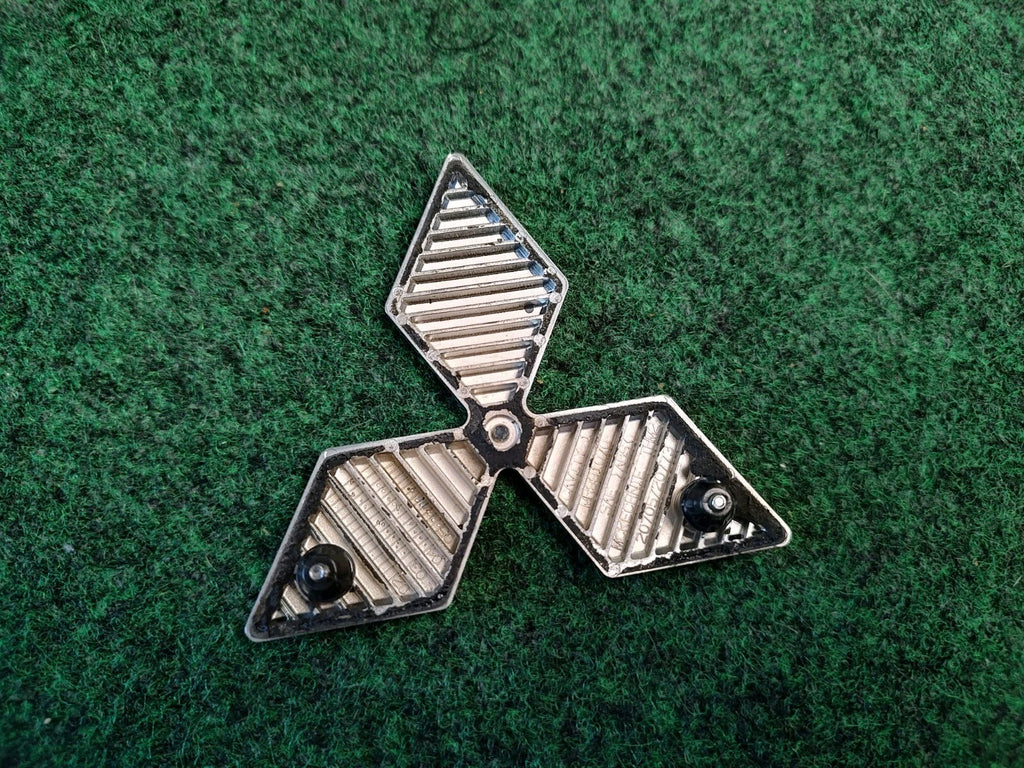 1999-2003 Mitsubishi Galant Emblem Rear Trunk Badge Nameplate Chrome OEM 3M1