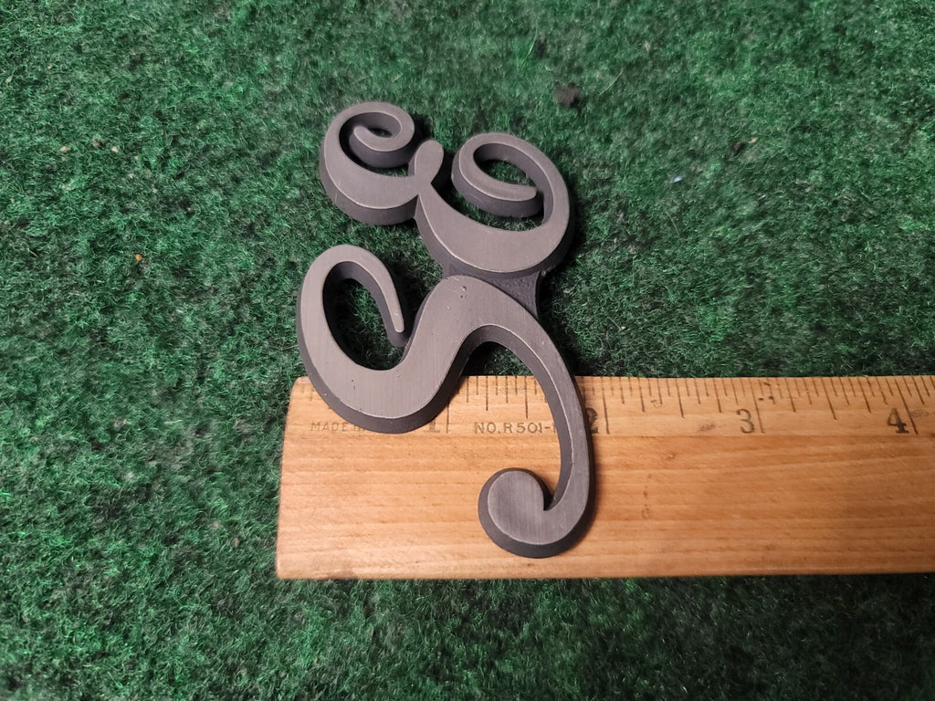 Vintage "SE" Script Emblem Badge Nameplate Name Plate Badge Logo 5S5