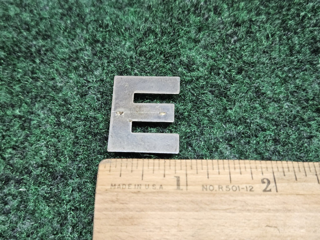 OEM "E" Individual Letter Lettering Emblem Badge Sign Logo Nameplate 7S6