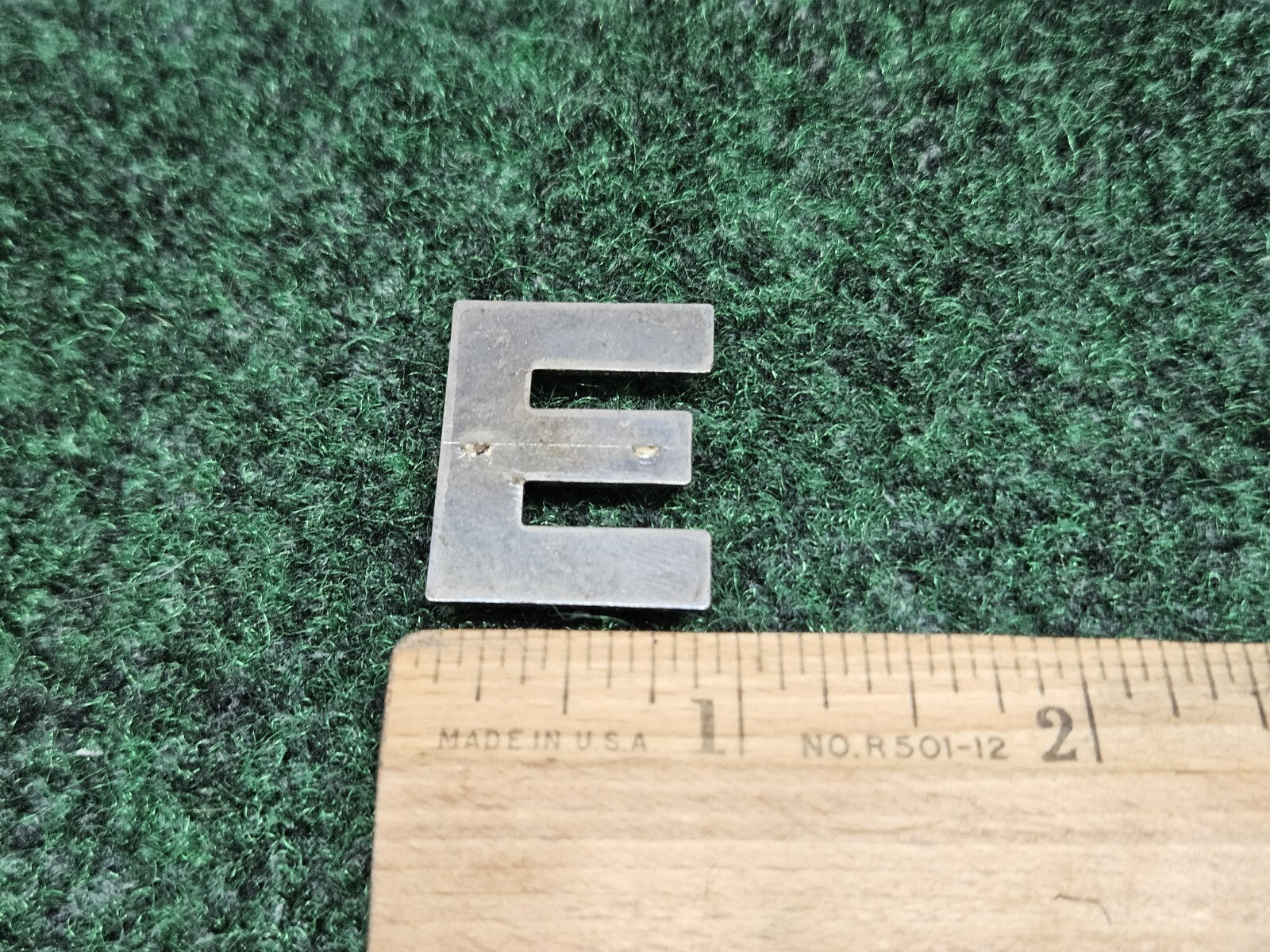 OEM "E" Individual Letter Lettering Emblem Badge Sign Logo Nameplate 7S6